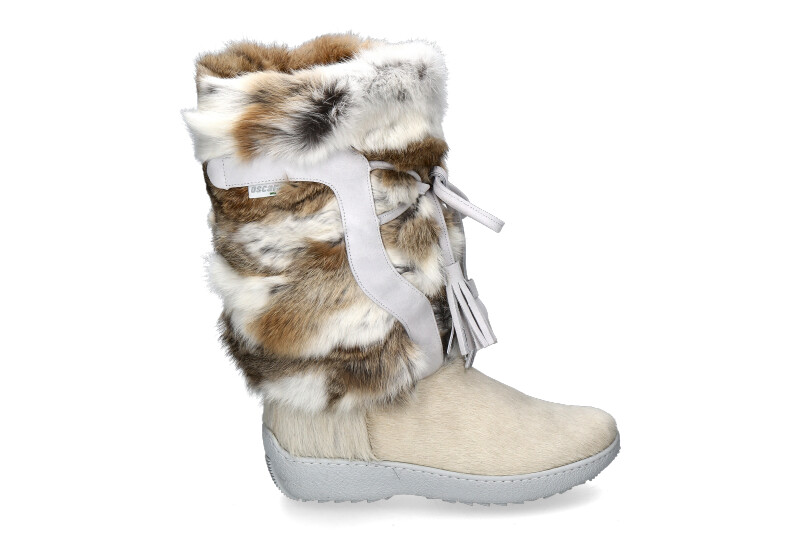 Oscar fur boots TANIA WEISS