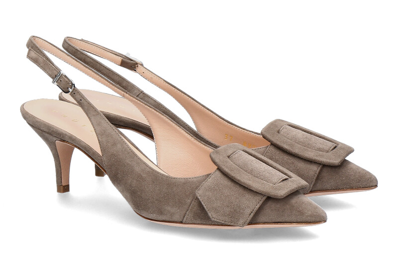 Unützer sling pumps CAMOSCIO 87 TAUPE