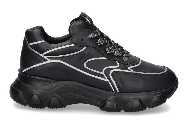 Hogan sneaker HYPERACTIVE silver grigio- schwarz