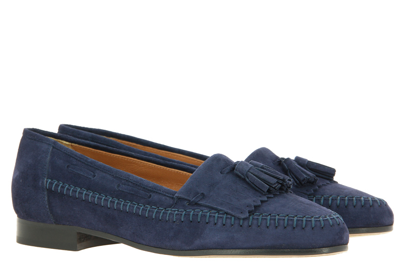Scarpa Rossa Loafer CAMOSCIO QUEEN BLUE NAVY 