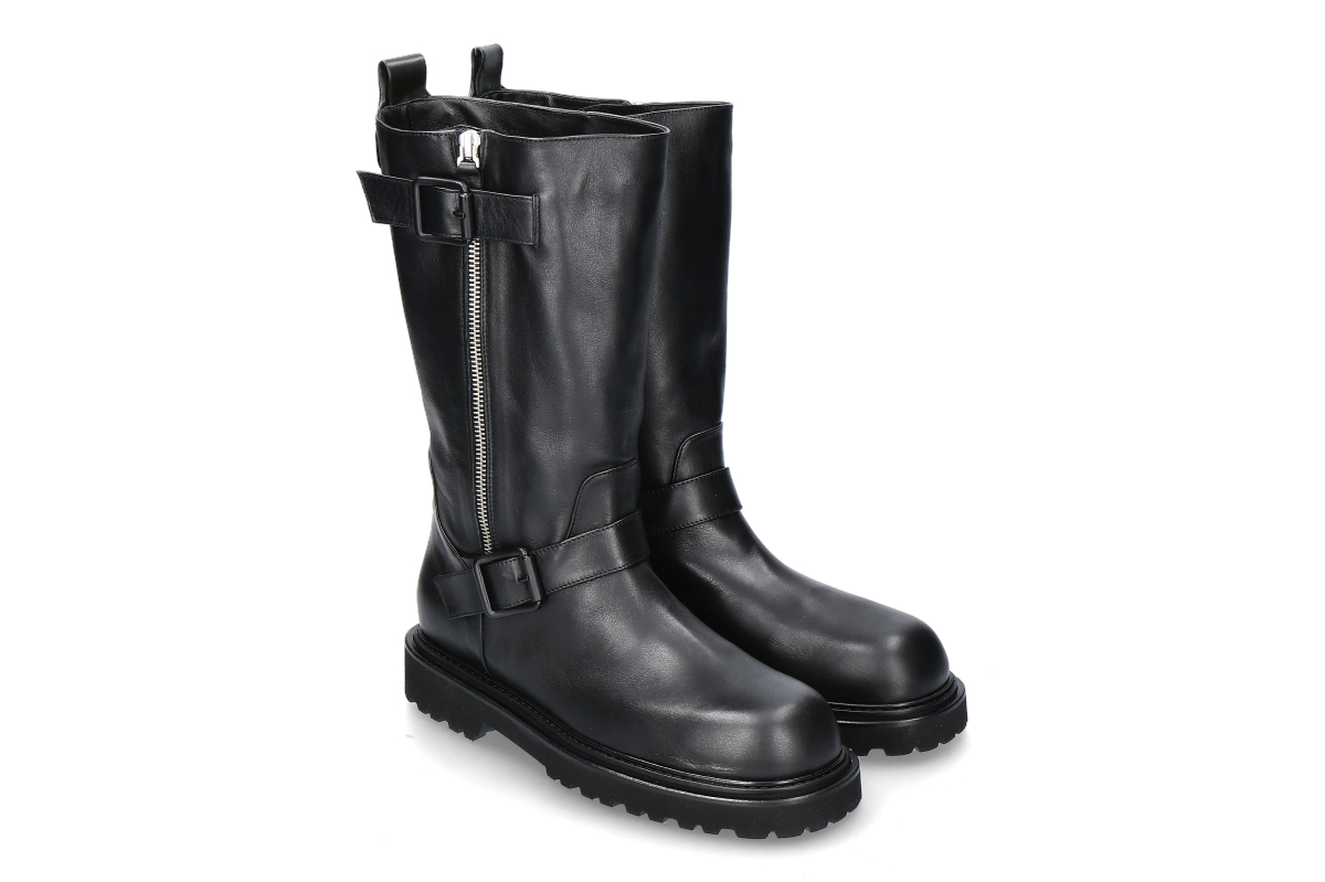 Pomme d'Or boots BETH SETA- black/ nero