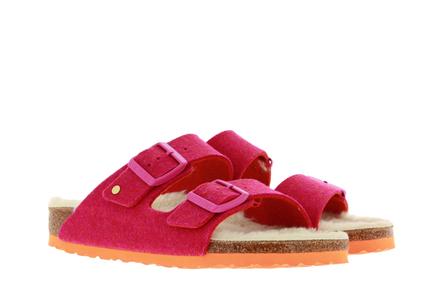 birkenstock arizona doubleface fuchsia