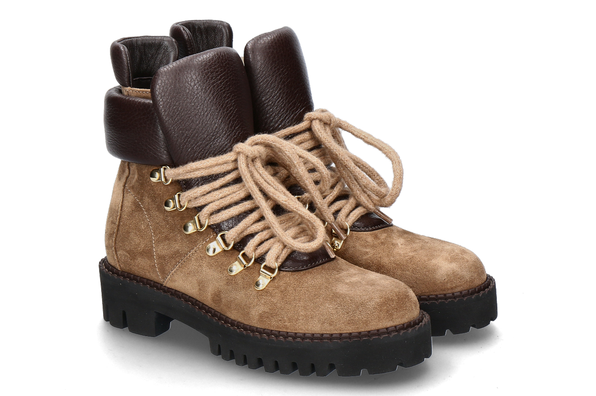  Truman's lace-up boots LONDON CERVO- cappuccino/ braun 