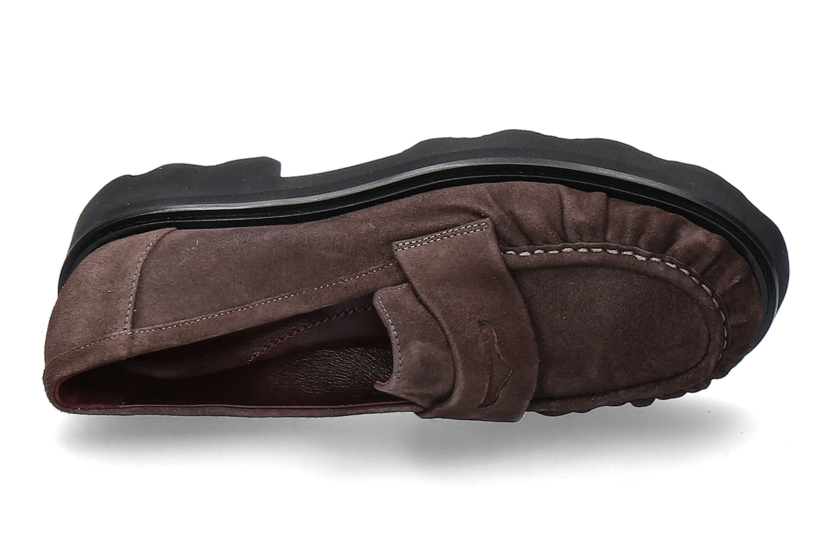 Pomme d-Or Loafer NICKY REVERSE- coffee_242300211_5