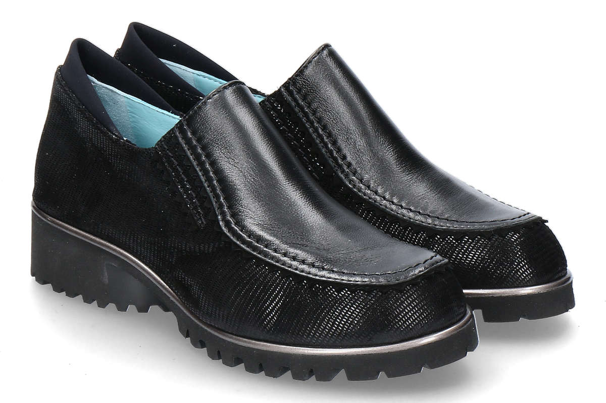 Thierry Rabotin slipper MORINE CAMOSCIO- nero/ black