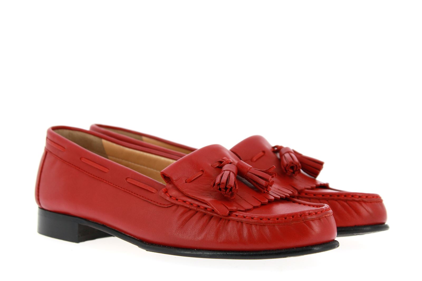 Gardenia Moccasins NAPPA ROSSO