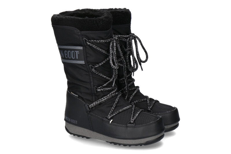 Moon Boot snow boots MONACO WOOL BLACK