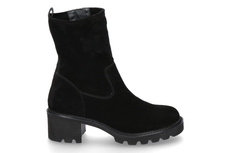 Paul Green Stiefelette SOFT SUEDE- black/schwarz