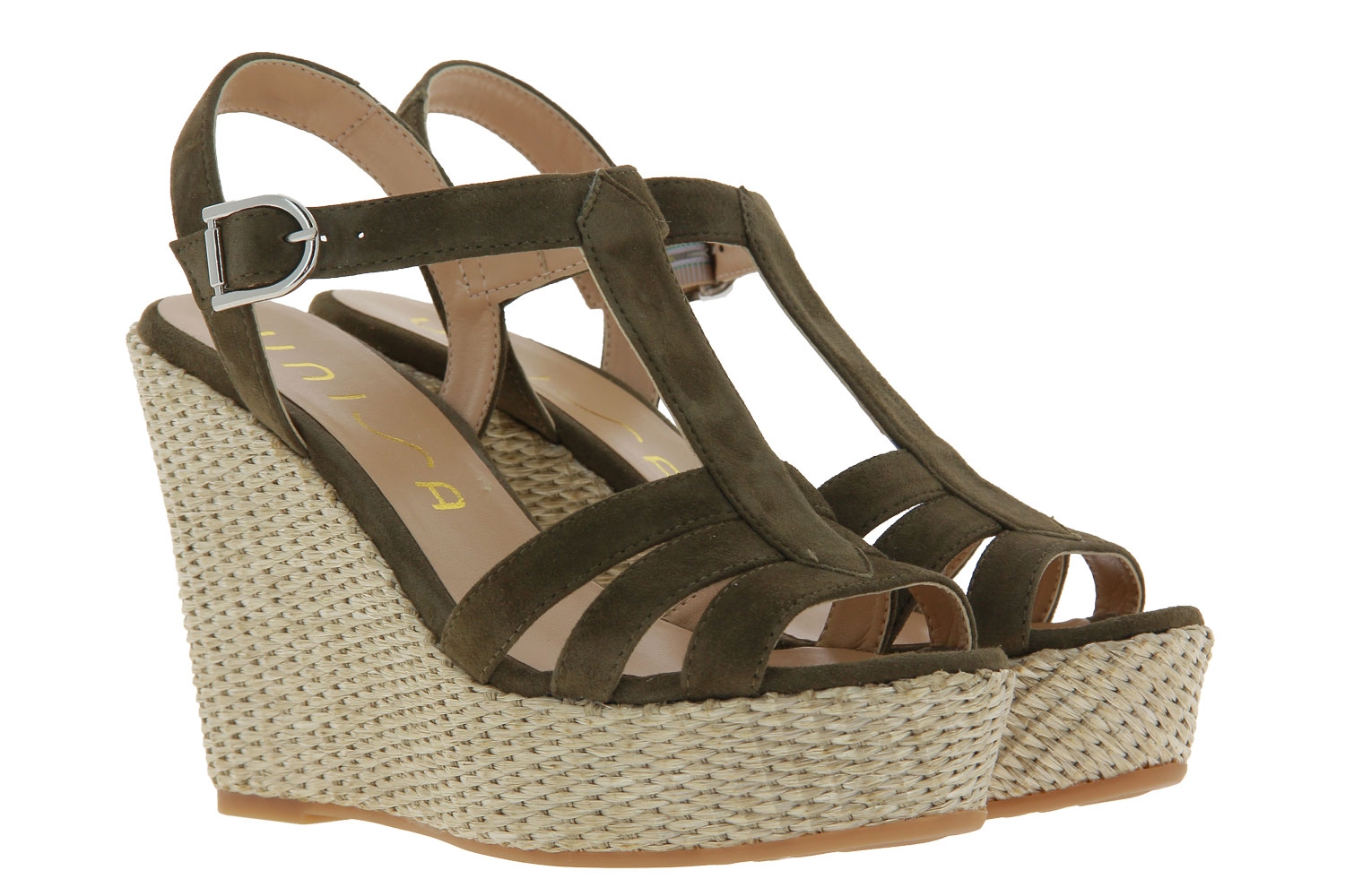 Verplicht Paine Gillic Illustreren Unisa wedge sandal MACA SALVIA