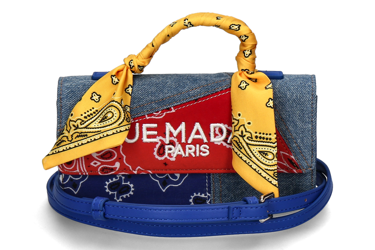 Rue Madam Shoulder Bag PAISLEY SHOULDER- denim blue
