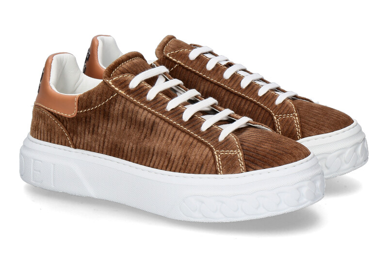 Casadei sneaker VELVET GOLDMINE COGNAC