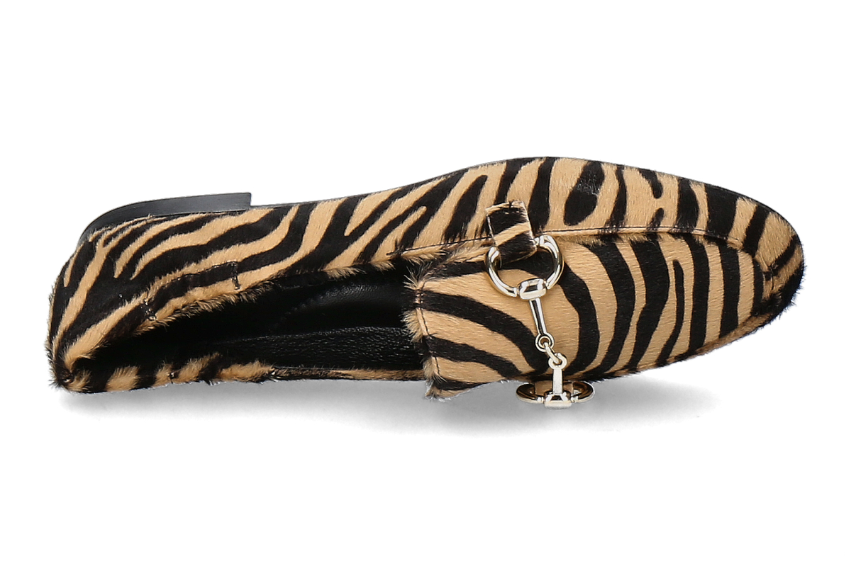 Pomme d-Or Loafer GIORGIA ZEBRA- cappuccino_242900423_4