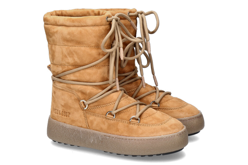 Moon Boot snow boots LTRACK SUEDE BISCOTTO