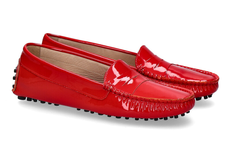 Scarparossa slipper GOMERA VERNICE 0639 ROSSO