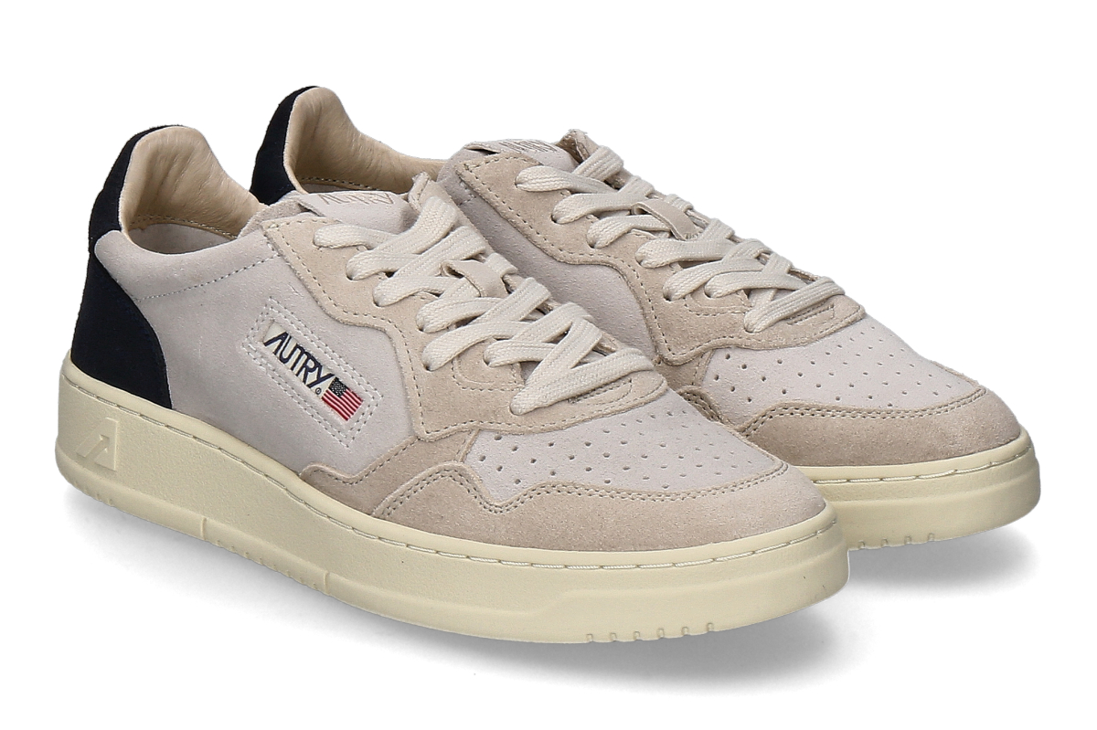 Autry men's- sneaker MEDALIST LOW TS29- sand/ blue