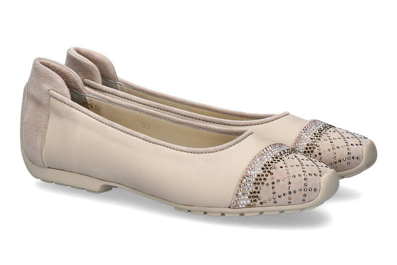 Mania ballerina CAMOSCIO BEIGE