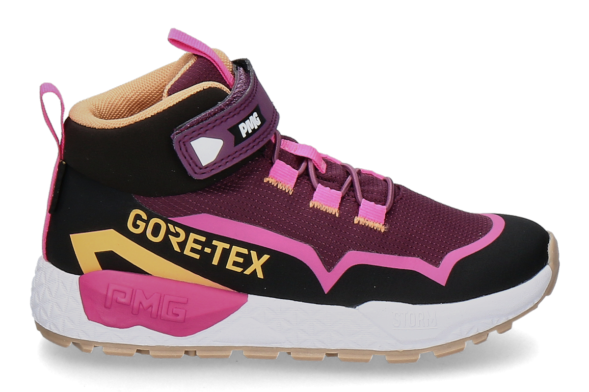Primigi Mädchen Tex- Sneaker TESS NYLON- rosa/ pink/ schwarz