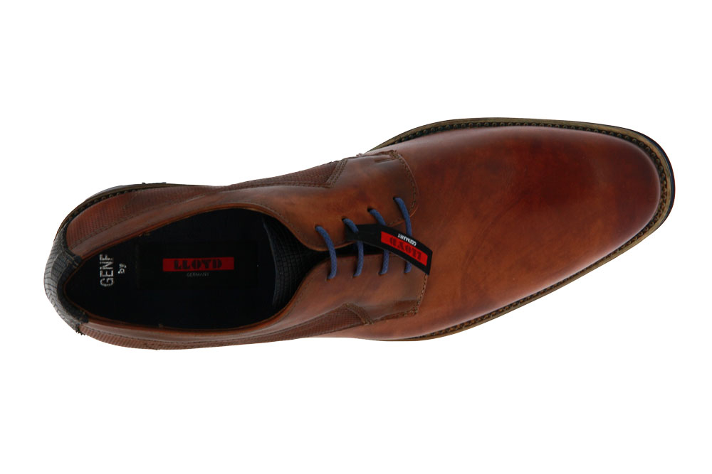 Lloyd lace-up GENF SMART CALF COCOS BLUE