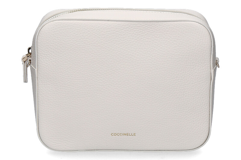 Coccinelle shoulder bag GRAIN LEATHER METALLIC SOFT COCONUT MILK Coccinelle shoulder bag GRAIN LEATHER METALLIC SOFT COCONUT MILK