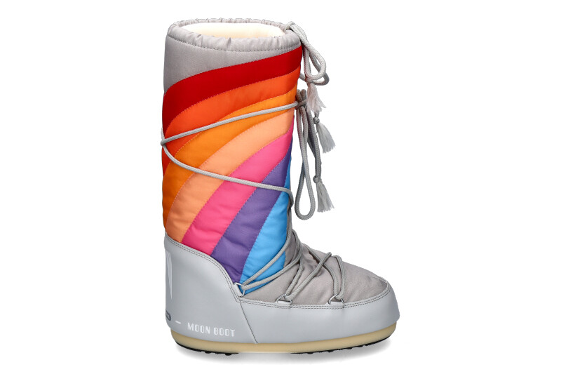 Moon Boot snow boots ICON RAINBOW GLACIER BLUE RED