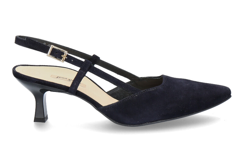 Paul Green Slingpumps SAMTZIEGE- blau