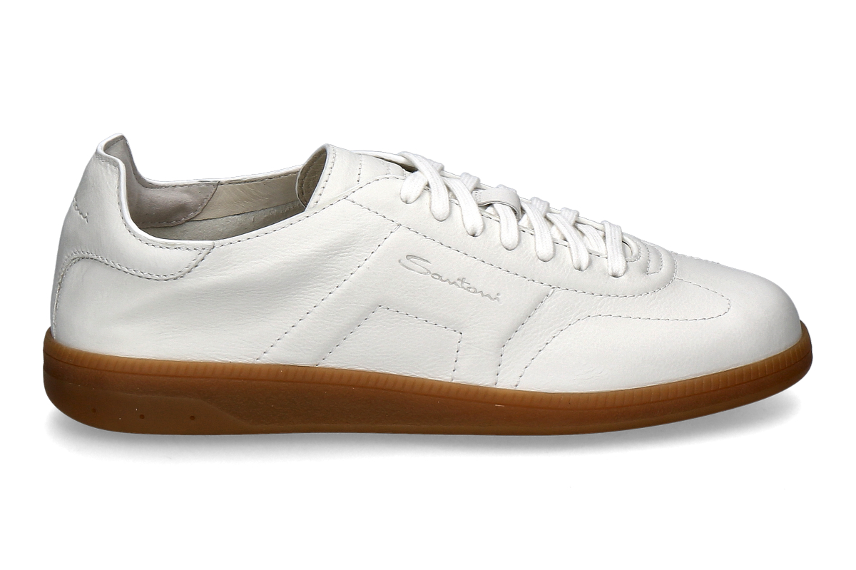 Santoni Men's- Sneaker OLY CUBE-  white