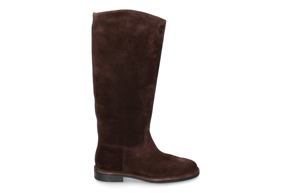 Kennel & Schmenger boots LIARA SUEDE- pepe camel/ dark brown
