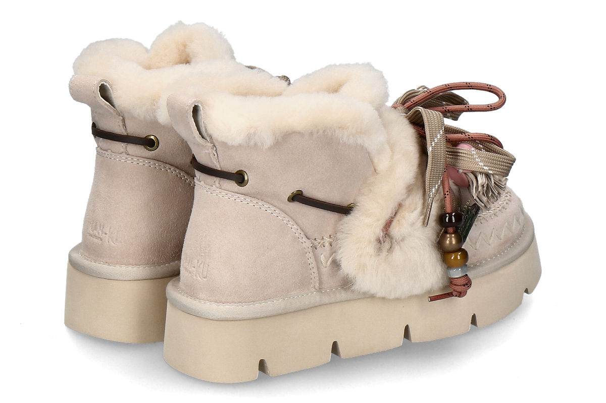 Nan-Ku Couture Bootie gefüttert GHF01- hellbeige_232400169_2