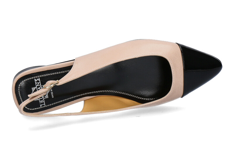 Truman's Ballerina NAPPA nude soft nero