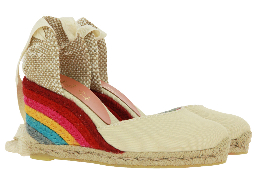 Castaner wedge sandals Carina IVORY