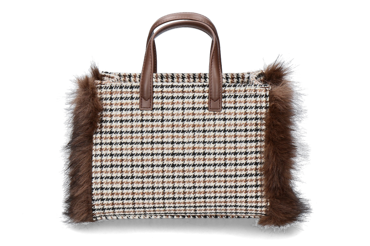 Rue Madam handbag MEGEVE PIED DE POULE- multicolor