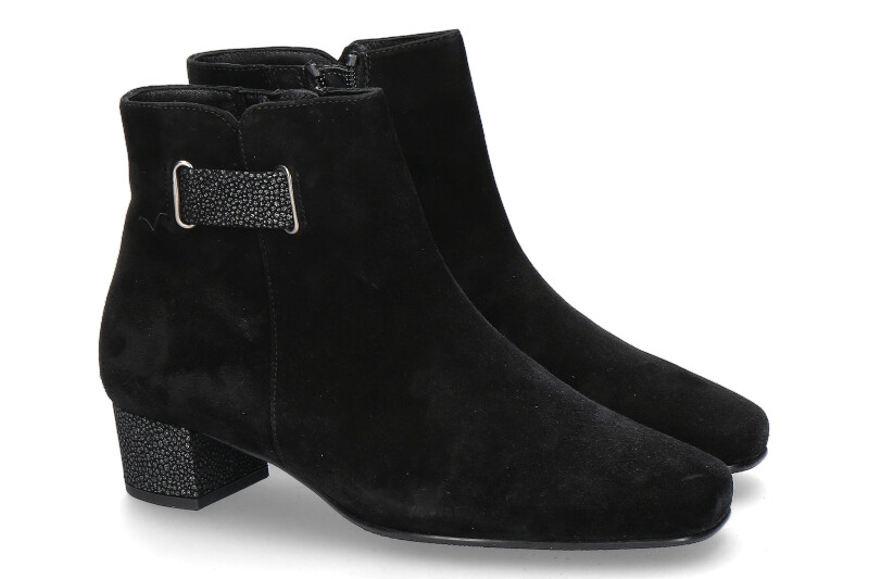 Hassia ankle boots EVELYN SCHWARZ SILBER