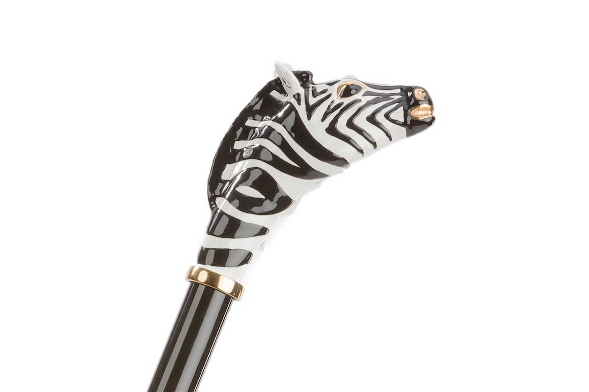 Pasotti shoe horn ZEBRA- black/ white