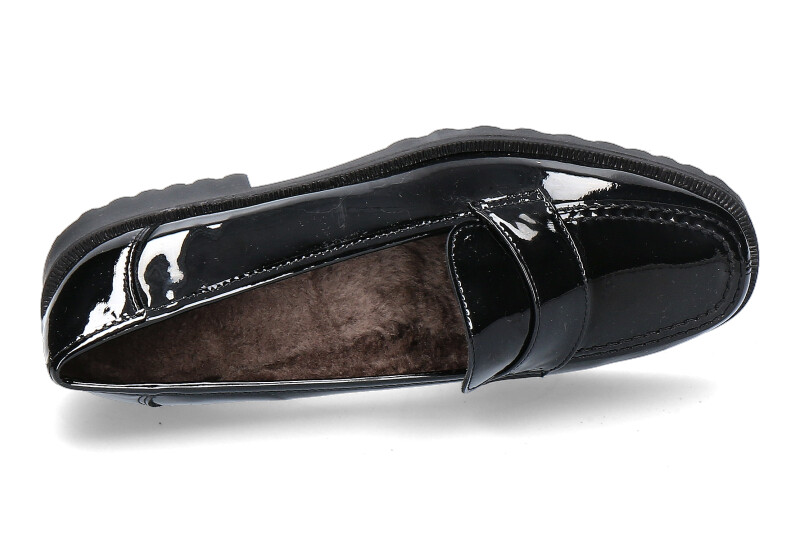 Brunate loafer SOFTLACK NERO