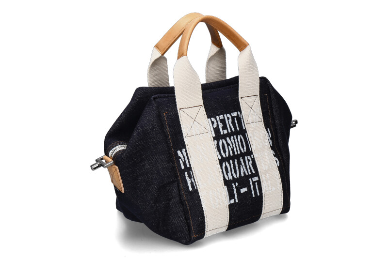 Manikomio Design bag ICON 24 DENIM- blue