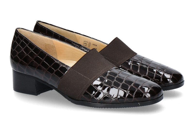 Brunate loafer ZOE APACHE MORO ELASTICO MORO