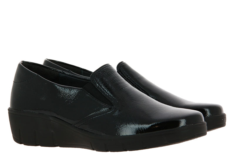 Semler slipper JUDITH KNAUTSCH-LACK SCHWARZ