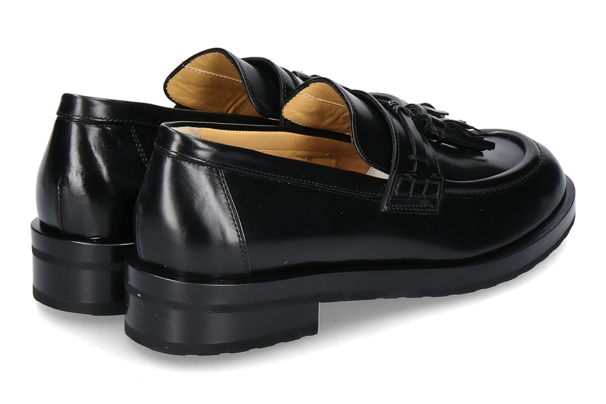Trumans Damen- Loafer VITELLO NERO- schwarz_253000748_2