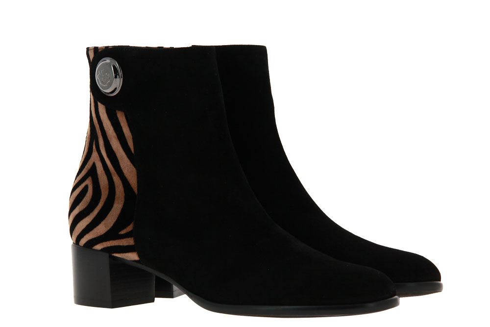 Zocal ankle boots CAMOSCIO NERO CAMEL