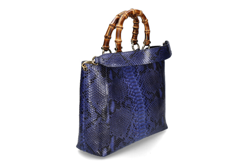 Biagini handle bag 9024 BLU PITONE- blau