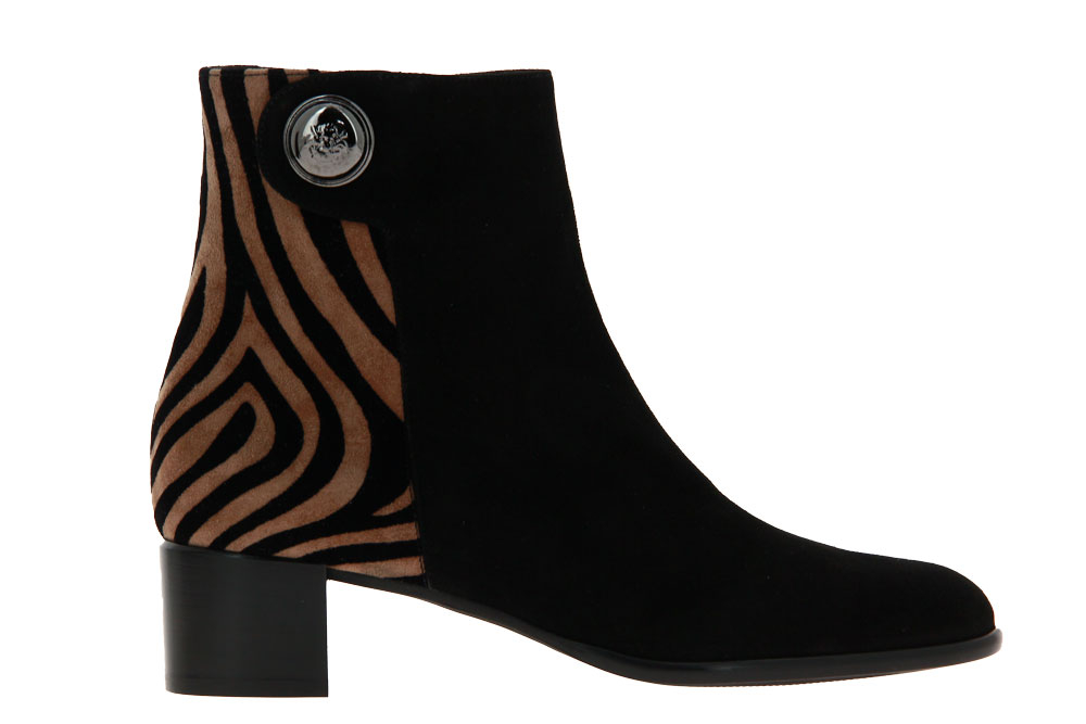 Zocal ankle boots CAMOSCIO NERO CAMEL