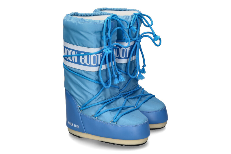 Moon Boot snow boot ICON NYLON- alaskan blue