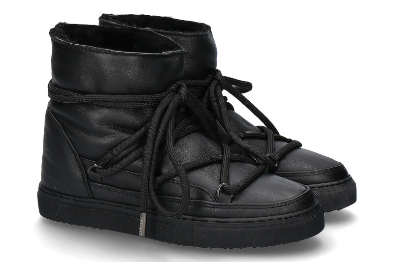 INUIKII boots lined NAPPA BLACK