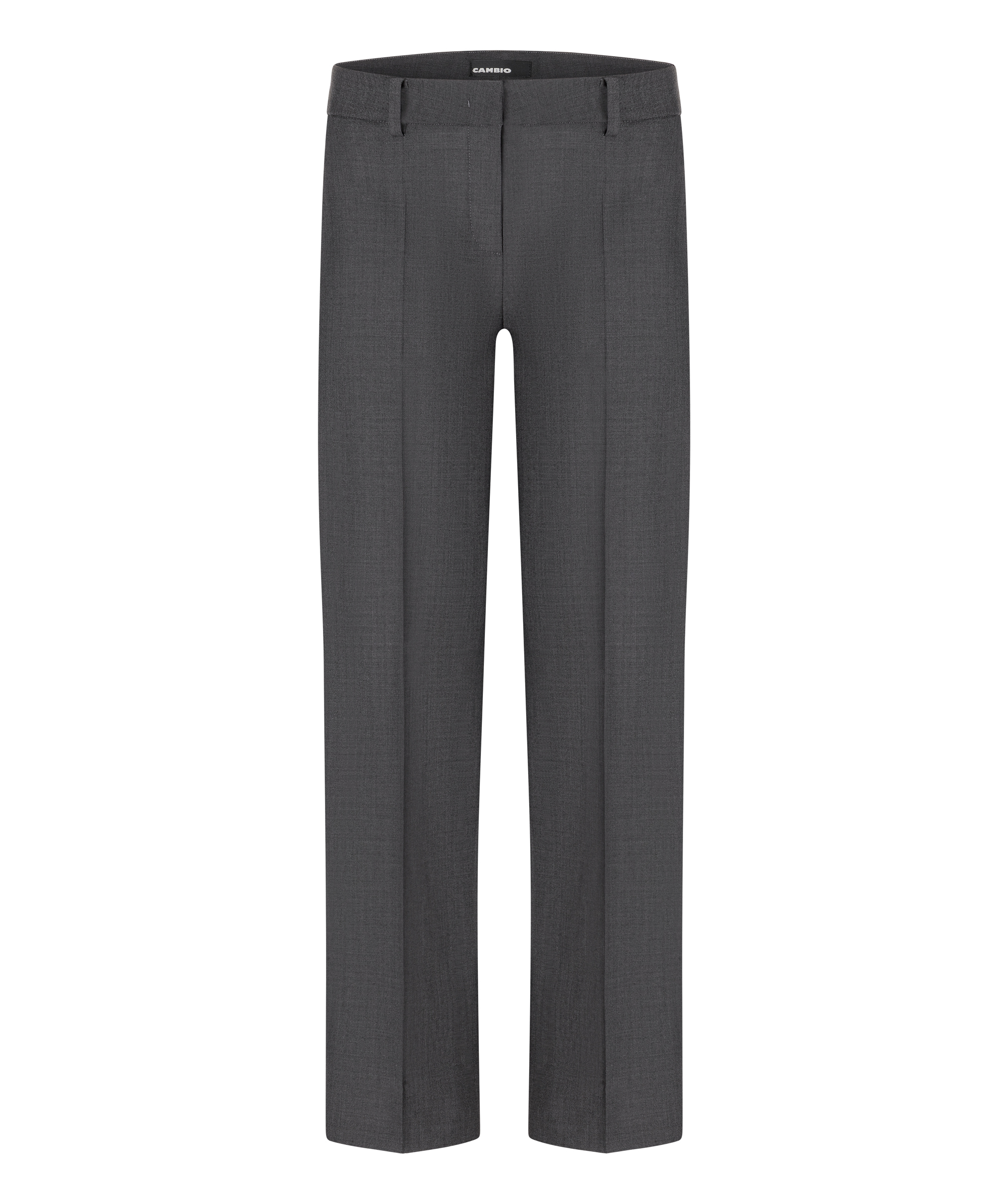 Cambio fabric trousers GLAM SLOUCH TRACK- night shadow grey