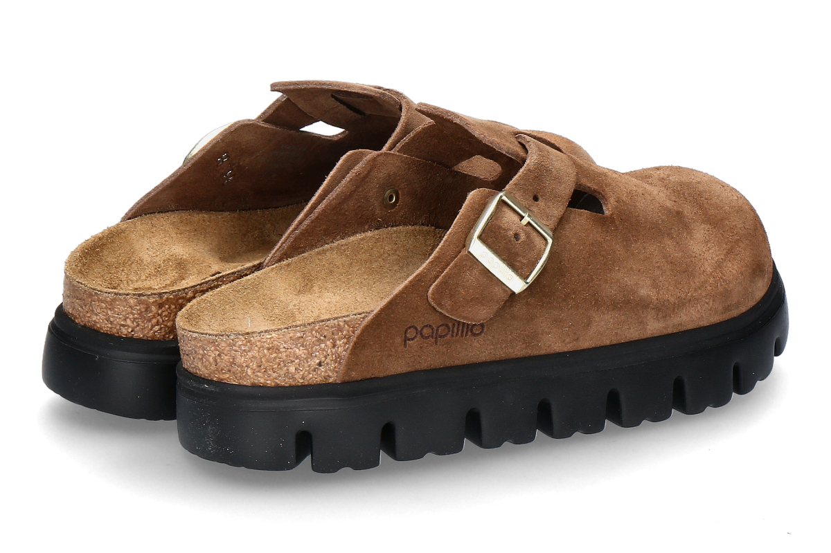 Birkenstock Pantolette BOSTON SCHMAL PAP CHUNKY- dark tea_276000004_2 Birkenstock Pantolette BOSTON SCHMAL PAP CHUNKY- dark tea_276000004_2