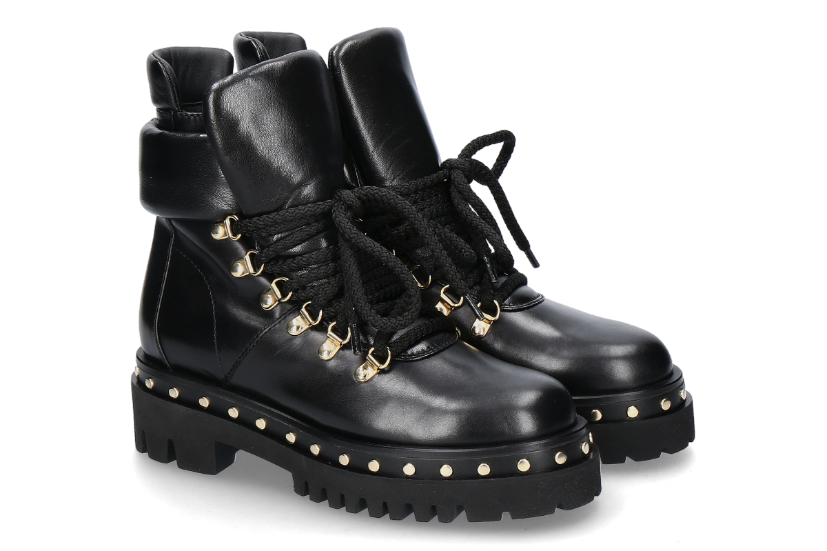  Truman's lace-up boots NAPPA VITELLO- nero/ schwarz 