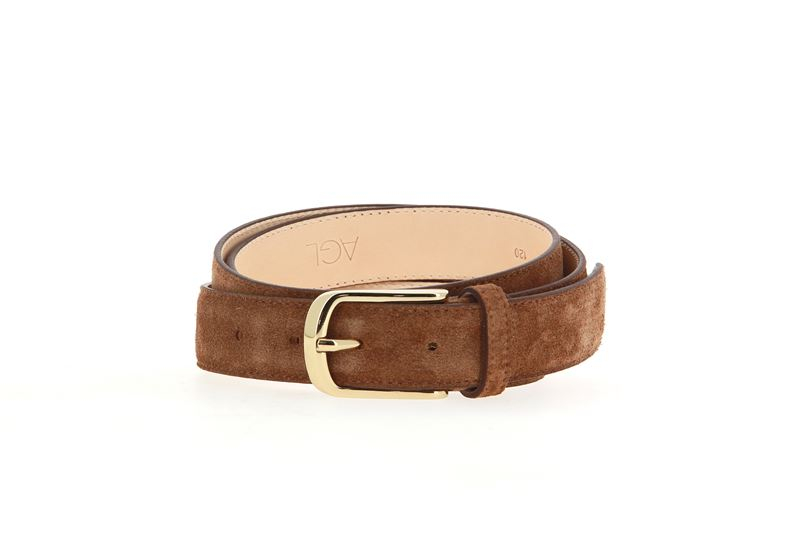 Attilio Giusti Leombruni belt CAMOSCIO COGNAC