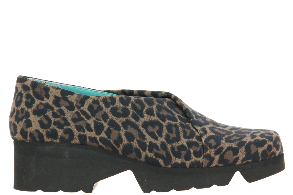 Thierry Rabotin slipper DAMIN LEOPARD BEIGE BROWN