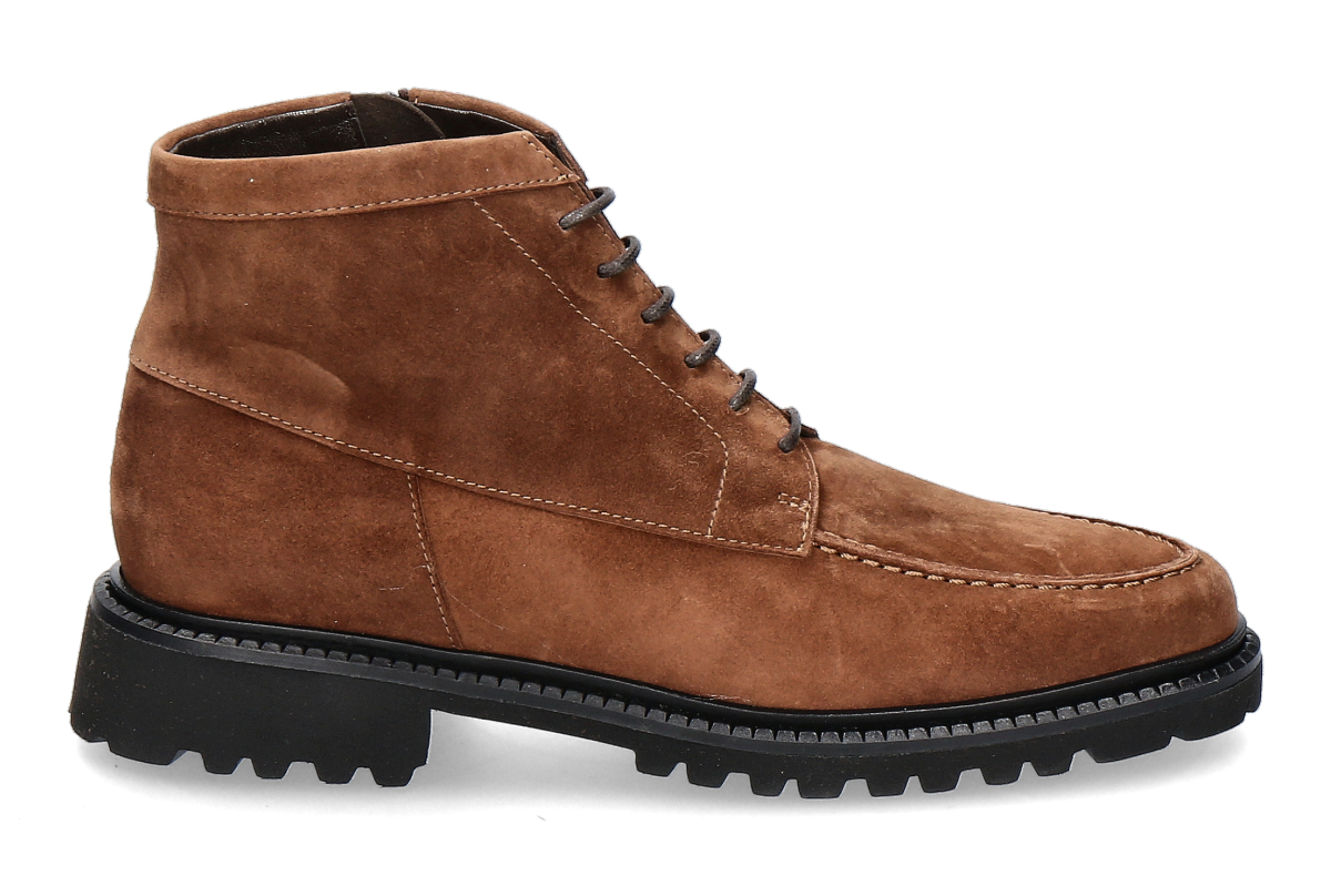 Brunate Schnürboots HELLEN CAMOSCIO- caramel/ mittelbraun