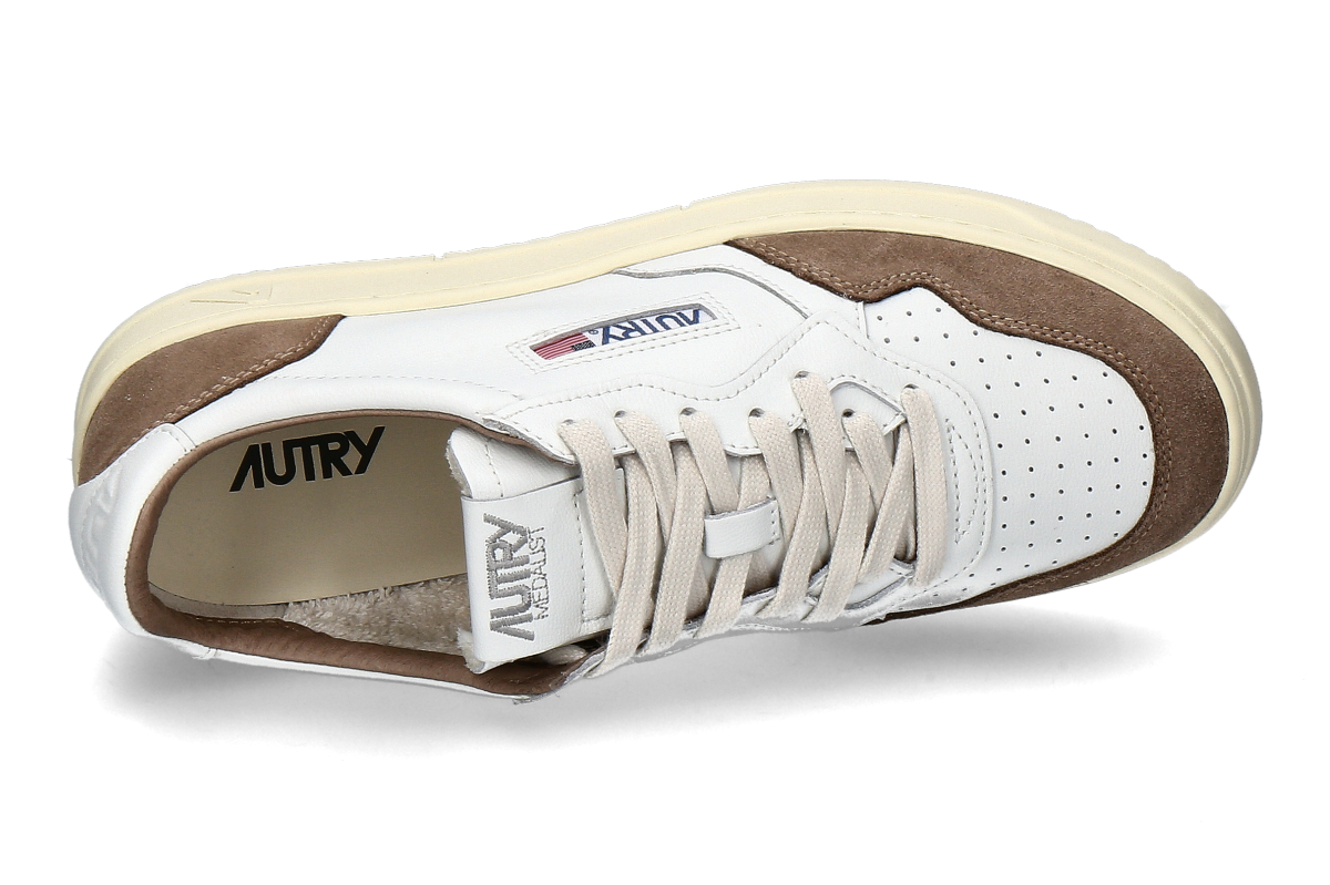 Autry Herren- Sneaker MEDALIST FT02 LEATHER- white_132900310_5